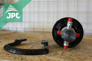 hydraulický rotátor s extra kanálom