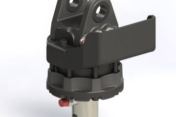 hydraulický rotátor pre hydraulickú ruku