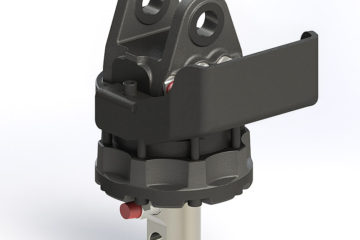 hydraulický rotátor pre hydraulickú ruku